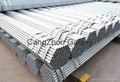 Galvanized steel Pipe factory/Galvanized welded pipe price/galvanized hot  2