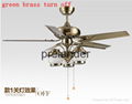 48” Metal ceiling fan with 3pcs light 1