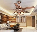 48” Metal ceiling fan with 3pcs light 2