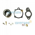 OVERSEE 689-W0093-00 Carburetor Kit For Yamaha Outboard Engine 25HP 30HP 689-W00