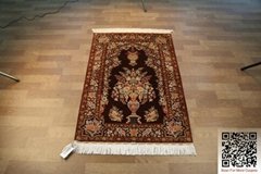 260L hot sale handmade pure silk carpets