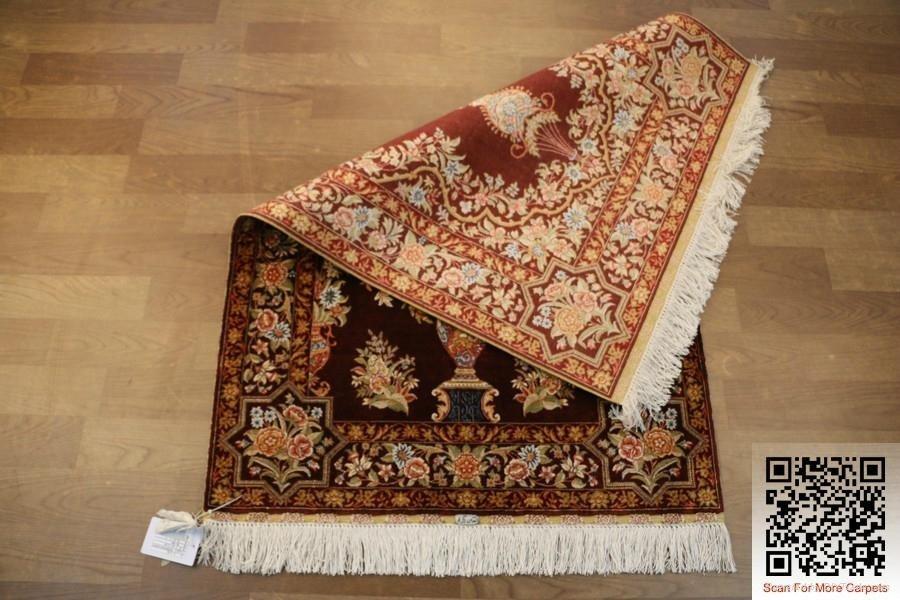 260L hot sale handmade pure silk carpets 2
