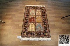 260L Beautiful handmade persian silk carpets