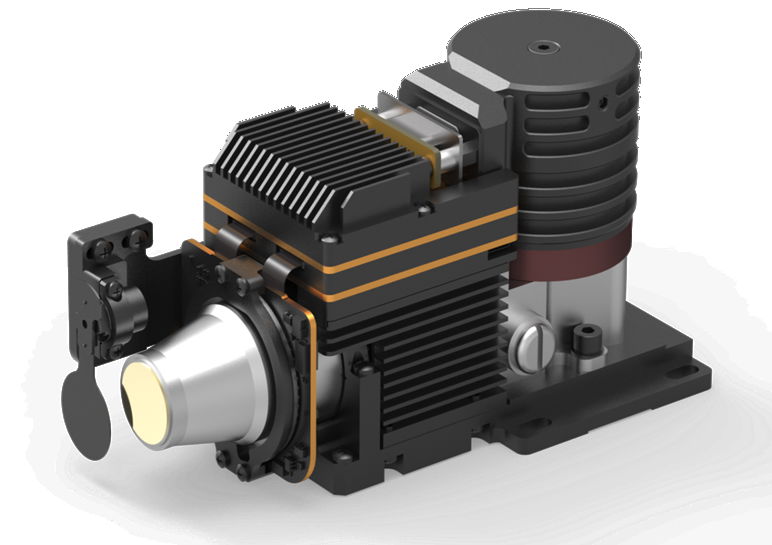 Cooled MWIR MCT 640*512 Thermal Imaging Camera + 15-300mm Continuous Zoom Optics 2