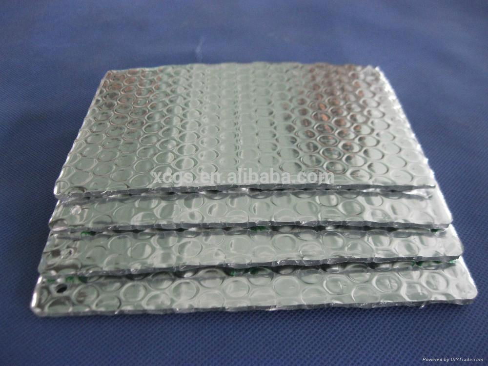 Thermal Insulation Air Bubble Alu Foil Rolls Packaging Raw Material Aluminum Foi
