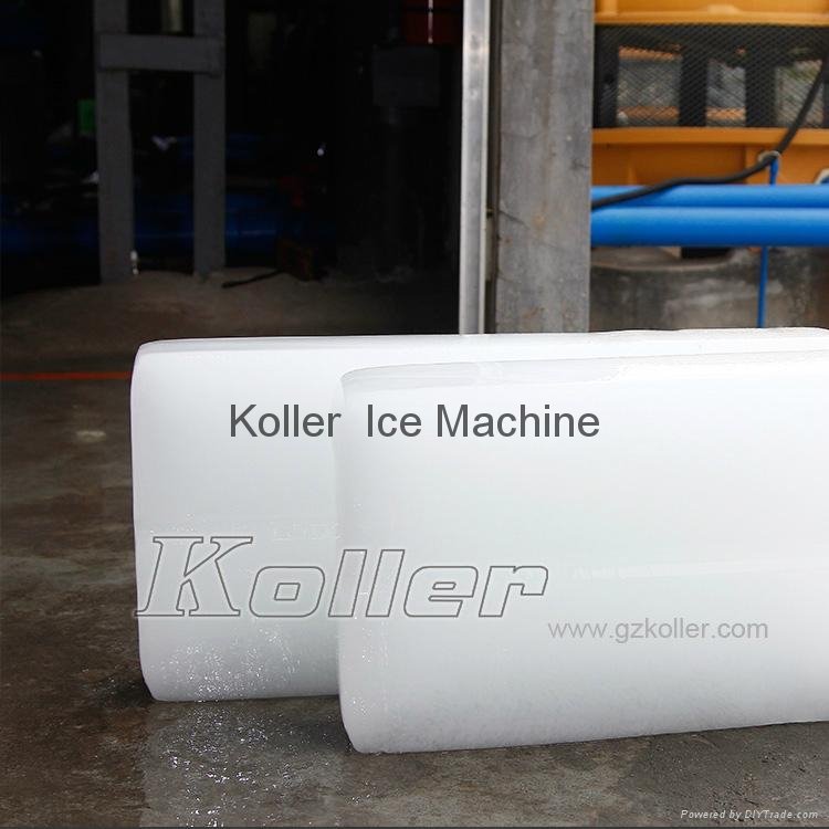科勒尔制冰机日产3吨冰砖机 4
