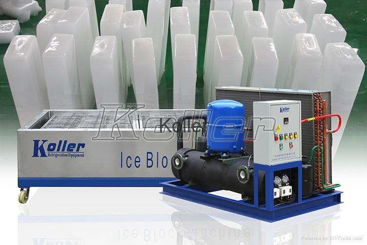 2 tons block ice maker for seafood processing 4