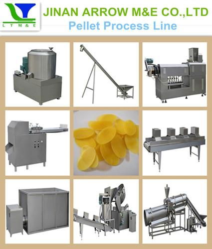 Screw Shell Chips Pellet making machine