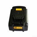 Hot selling 3.0Ah 20V power tool battery replacement of DCB180 for Dewalt 2