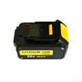 Hot selling 3.0Ah 20V power tool battery replacement of DCB180 for Dewalt 3