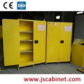45 Gallon Yellow Safety Storage Cabinet 1