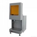 Enclosed 10W 20W 30W fiber laser metal color marking machine 2