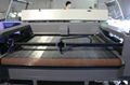 80w auto feeding fabric leather laser cutting machine with 1600*1000mm  2