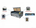 80w auto feeding fabric leather laser cutting machine with 1600*1000mm  4