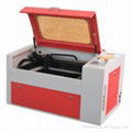 Hot sale co2 laser wood acrylic paper engraver cutter with 300*500mm