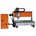 Mini CNC wood 3d engraving router with 800W spindle and 300*400mm working area 2