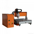 Mini CNC wood 3d engraving router with 800W spindle and 300*400mm working area 4