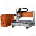 Mini CNC wood 3d engraving router with 800W spindle and 300*400mm working area 5
