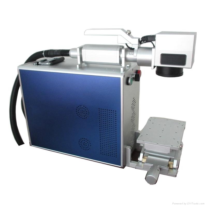 jewellery gold ring laser marking machine with rotary device 2