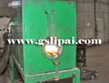 Horizontal medium frequency induction heating furnace 1