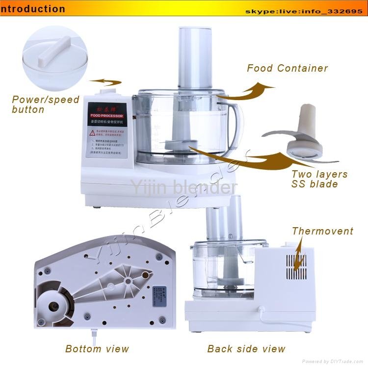 Factory whole sale cheap food processor with good quality