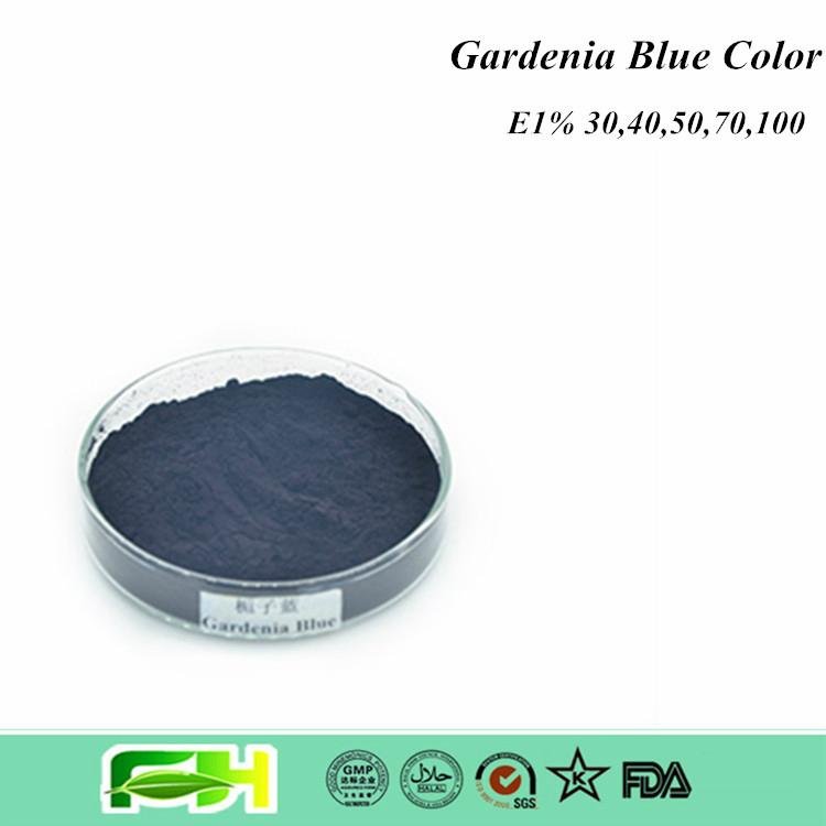 Natural Gardenia Extract Food Color Gardenia Blue 2
