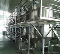  20TPD Groundnut crude oil refinery machine