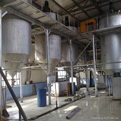 30TPD Peanut crude oil refining machine 