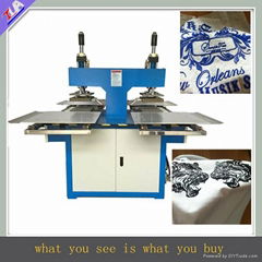 garment  trademark embossing machine