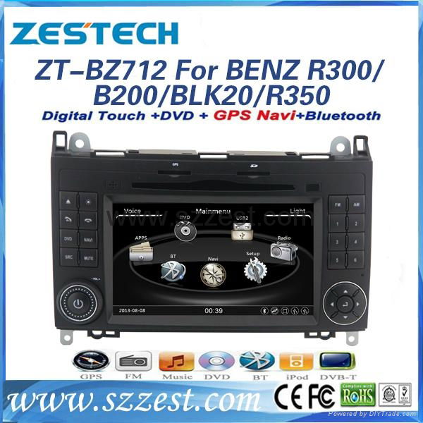 touch screen car dvd gps with bluetooth+built-in gps dvd Car Parts for Benz R300