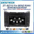 touch screen car dvd gps with bluetooth+built-in gps dvd Car Parts for Benz R300