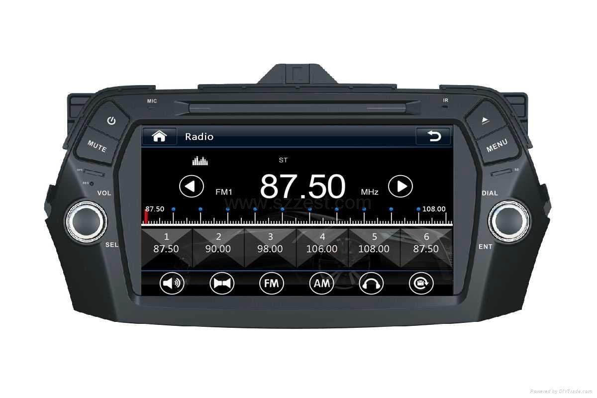 car dvd gps with 3g usb radio 2 din car gps player for Suzuki CIAZ all languages 2
