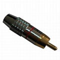 CCTV RCA Male Connector With Gold Tip (CT130) 1
