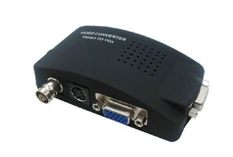 bnc to vga video converter BNC S-Video To VGA Video Converter For CCTV Camera Ac