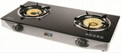 tempered glass 2 burner cook tops gas