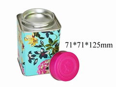 OEM Tea Packing Tin Box  