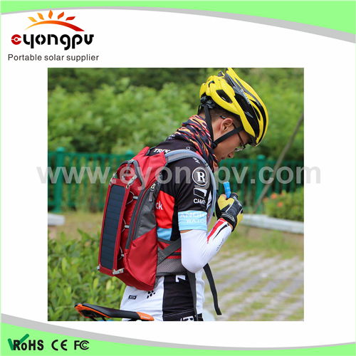 2016 hot sale Outdoor Solar Hiking Backpack 5