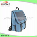 new Solar backpack with 5000mAh Power Battery 1