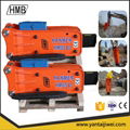 rock breaker through bolt excavator hydraulic breaker