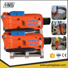 rock breaker through bolt excavator hydraulic breaker