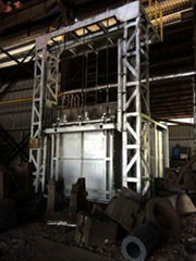 Gas fired annealing furnace