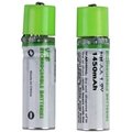 1.2V 1450mAh rechargeable usb battery for wireless mouse 2