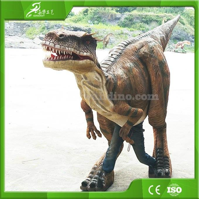 KAWAH Interesting Hot Sale Walking Dinosaur Costume For Park 