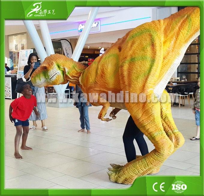KAWAH Interesting Hot Sale Walking Dinosaur Costume For Park  2