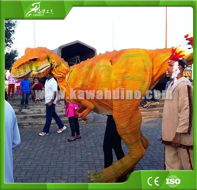 KAWAH Interesting Hot Sale Walking Dinosaur Costume For Park  3