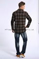 2015 Winter Men's Long Sleeved Plaid Shirt 2