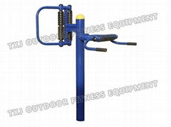 Outdoor strength training equipment