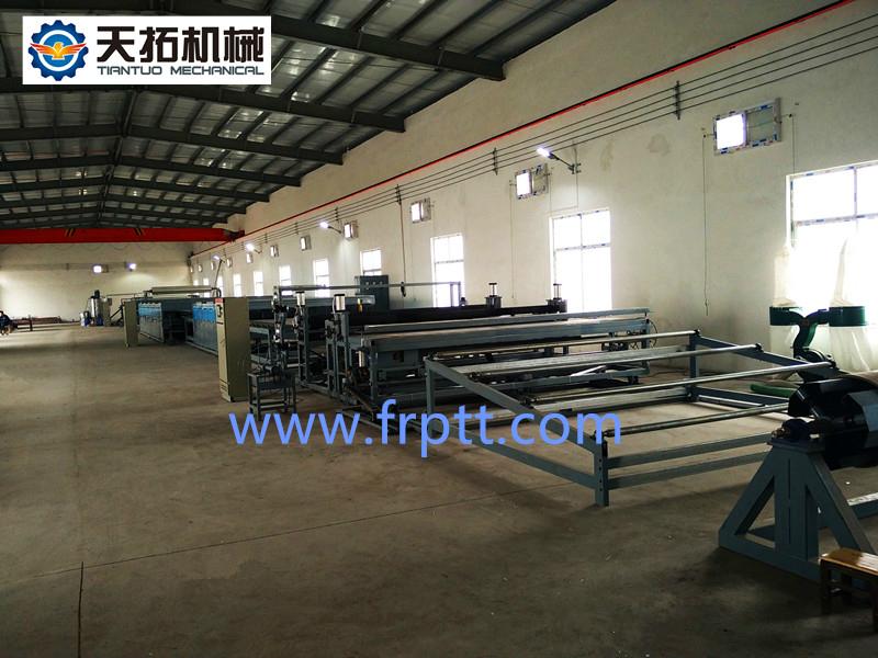 FRP gel coat flat sheet production line 2