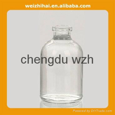 50ml flint pharmaceutical glass bottle 