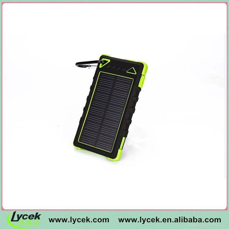 Rainproof 8000mAh Solar Portable Power For iPhone 6 plus | iPad Air 2 